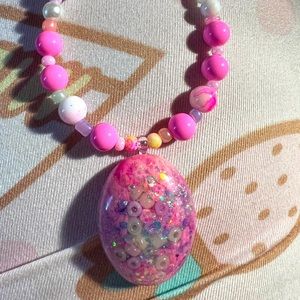 Large Candy Brooch Bracelet Beaded handmade